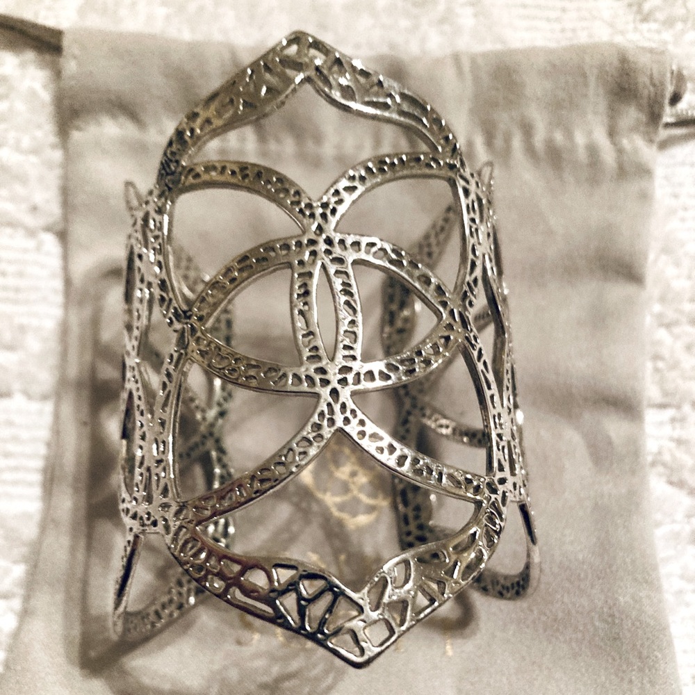 Kendra Scott Roni Filigree Wide Cuff Bracelet